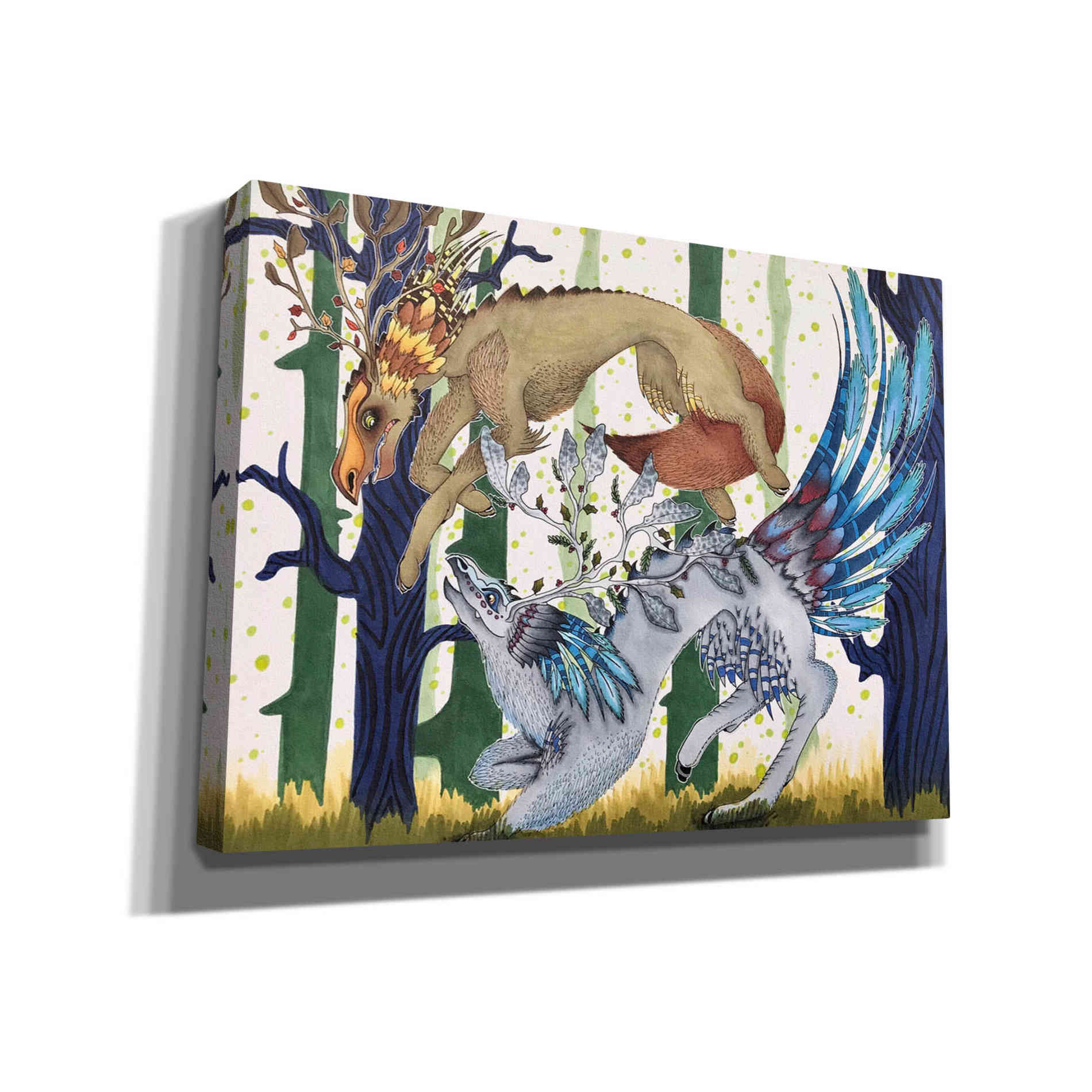 'The Chase' by Avery Multer, Canvas Wall Art
