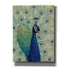 'Blue Peacock I' by Tim O'Toole, Canvas Wall Art