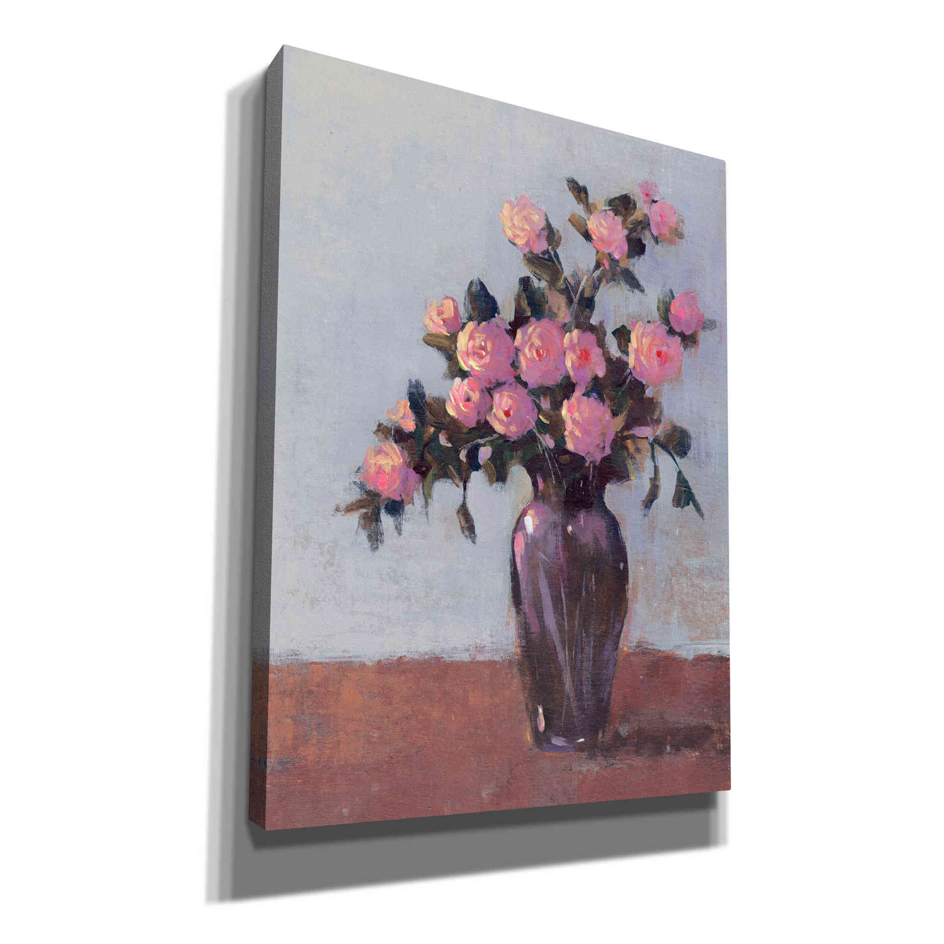 'Soft Lit Roses I' by Tim O'Toole, Canvas Wall Art