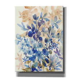 'Blueberry Floral I' by Tim O'Toole, Canvas Wall Art