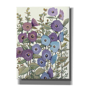 'Hollyhocks in Bloom II' by Tim O'Toole, Canvas Wall Art