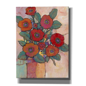 'Poppies in a Vase I' by Tim O'Toole, Canvas Wall Art