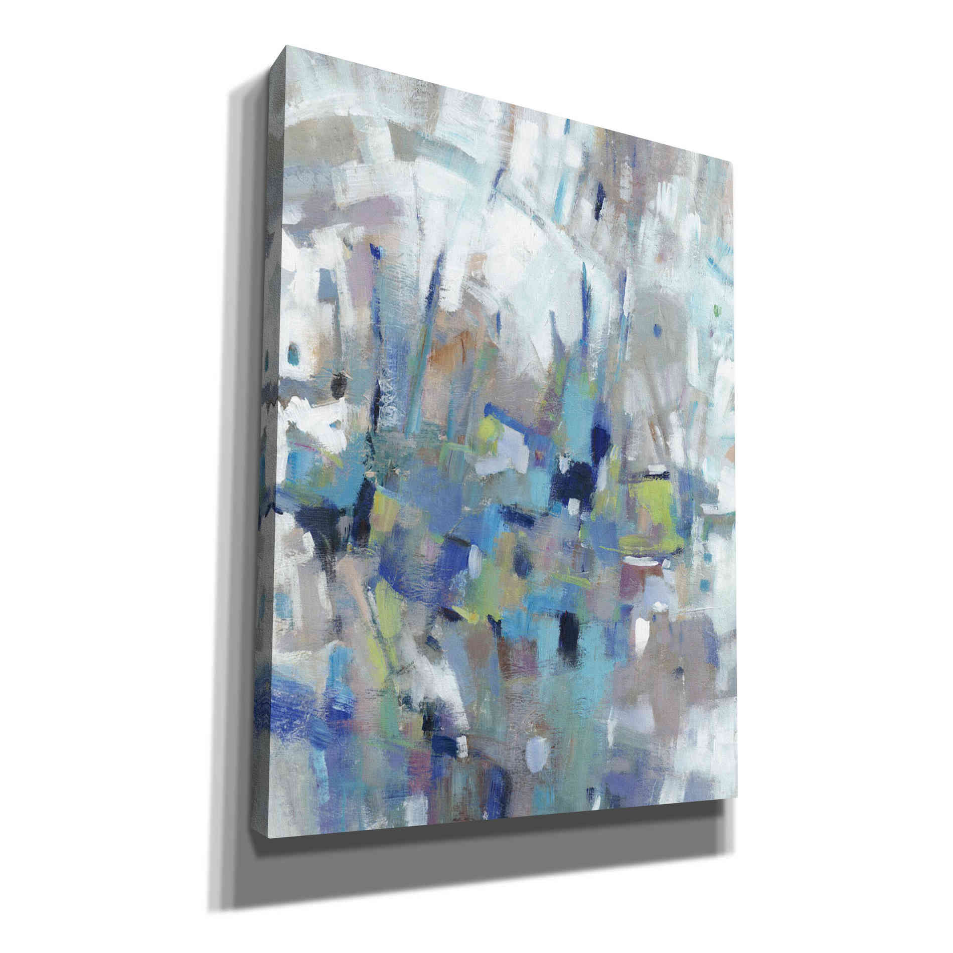 'Edgy Blues I' by Tim O'Toole, Canvas Wall Art
