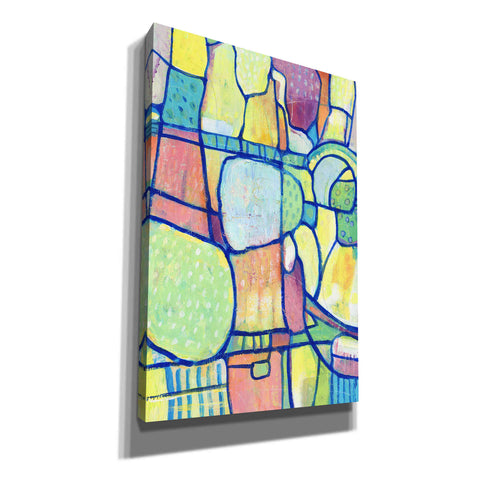 Image of 'Stained Glass Composition I' by Tim O'Toole, Canvas Wall Art