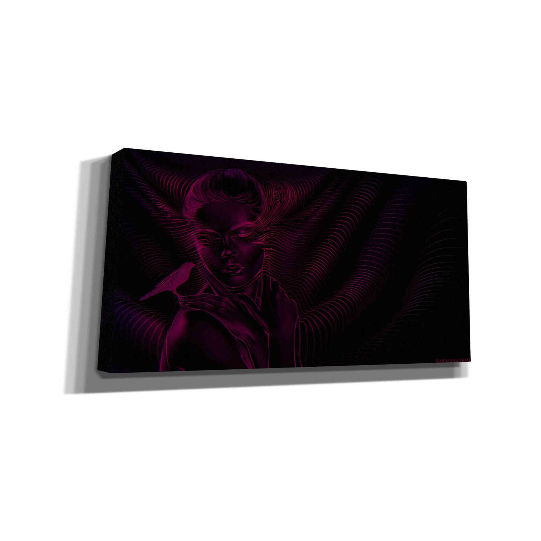 'Kusama Crypto' by Katalina, Canvas Wall Art