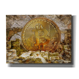 'Bitcoin New Age Four' by Steve Hunziker, Canvas Wall Art