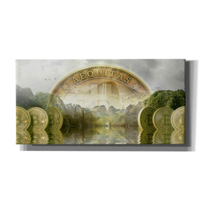 'Bitcoin New Age Two' by Steve Hunziker, Canvas Wall Art