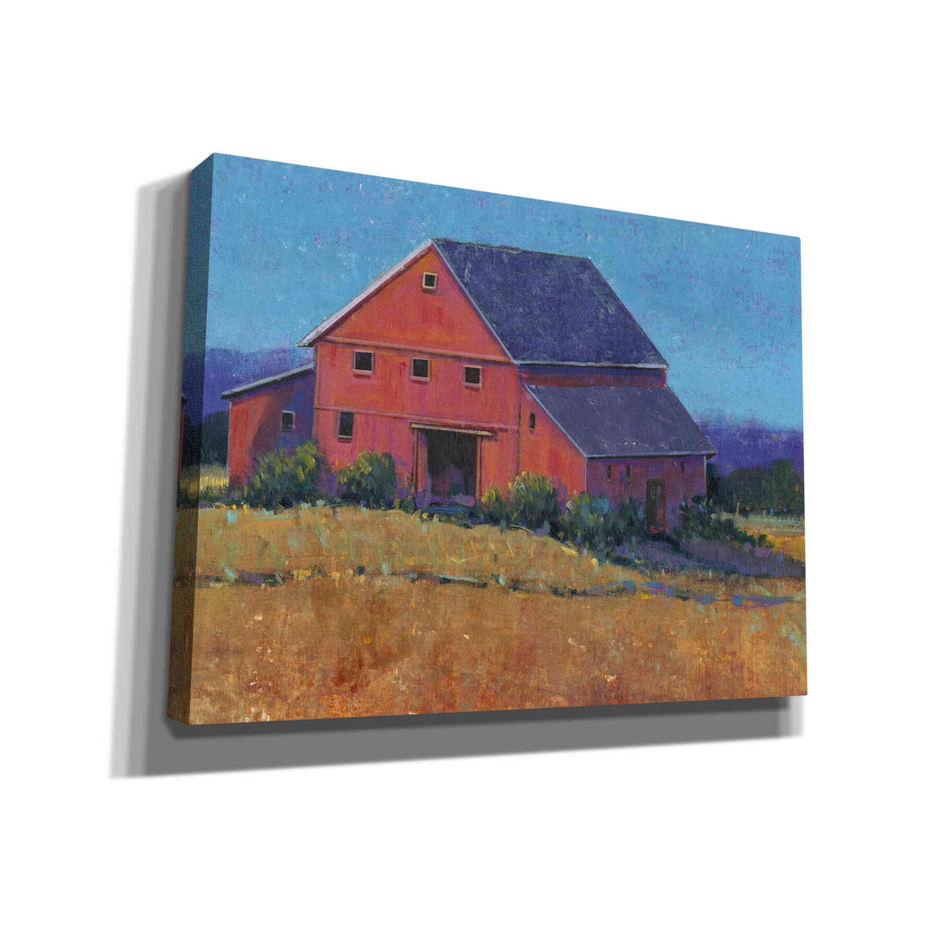 'Colorful Barn View II' by Tim O'Toole, Canvas Wall Art