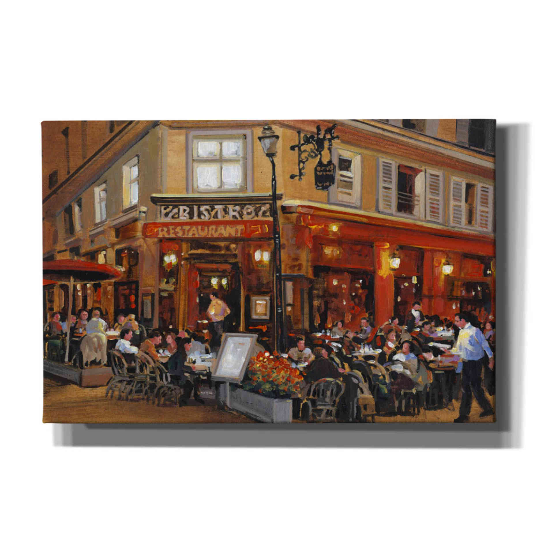 'Bistro I' by Tim O'Toole, Canvas Wall Art