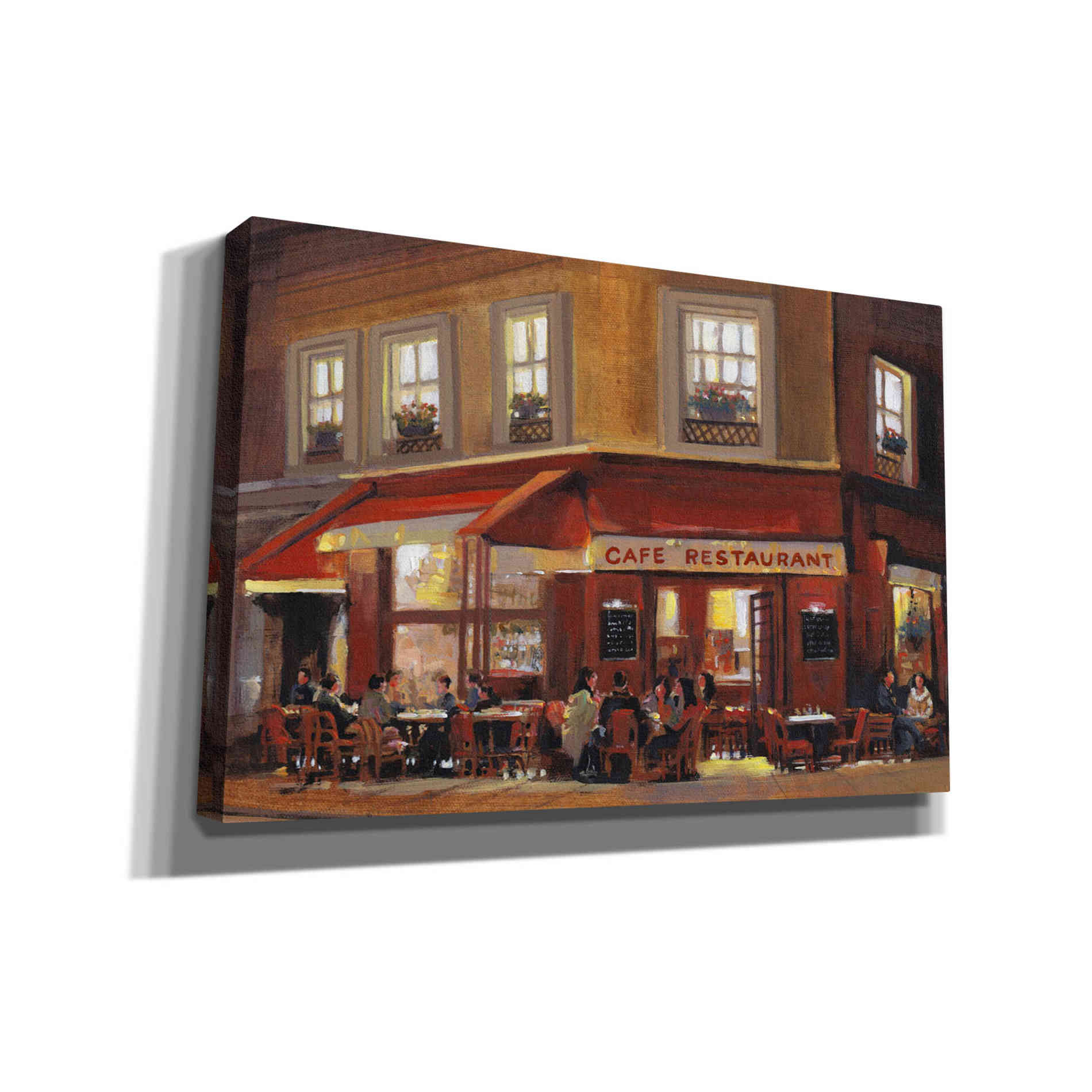 'Bistro II' by Tim O'Toole, Canvas Wall Art