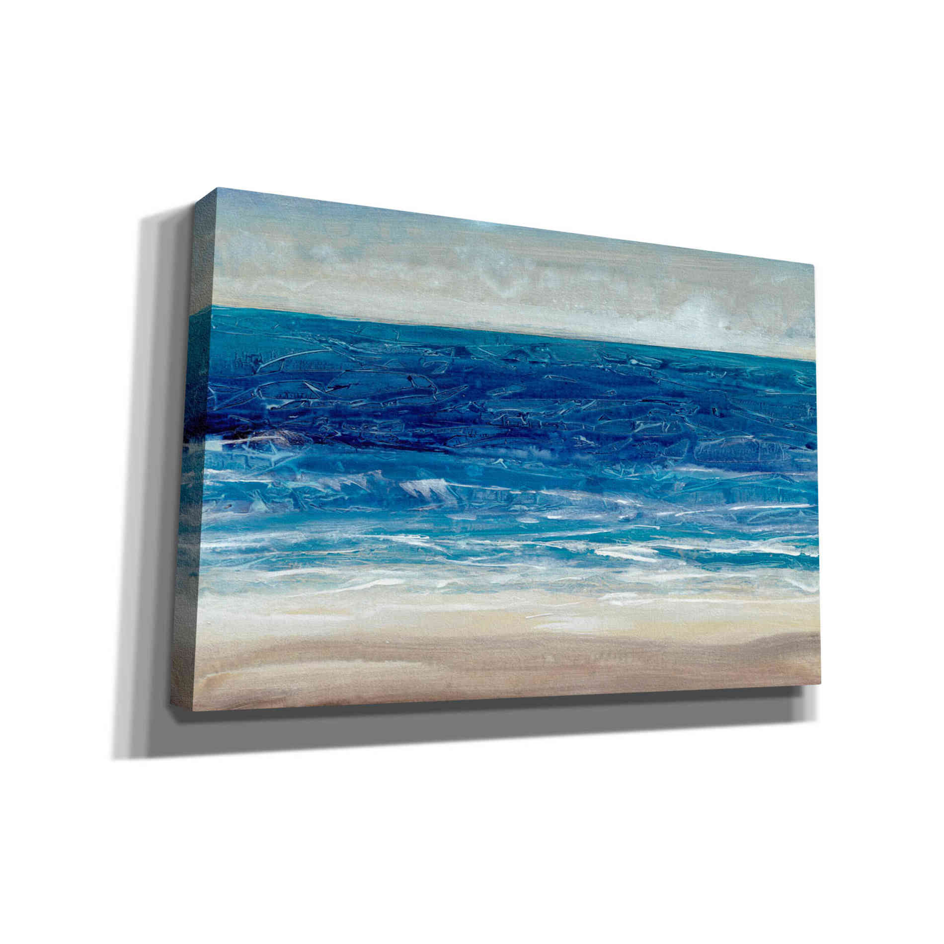 'Crashing Blue I' by Tim O'Toole, Canvas Wall Art