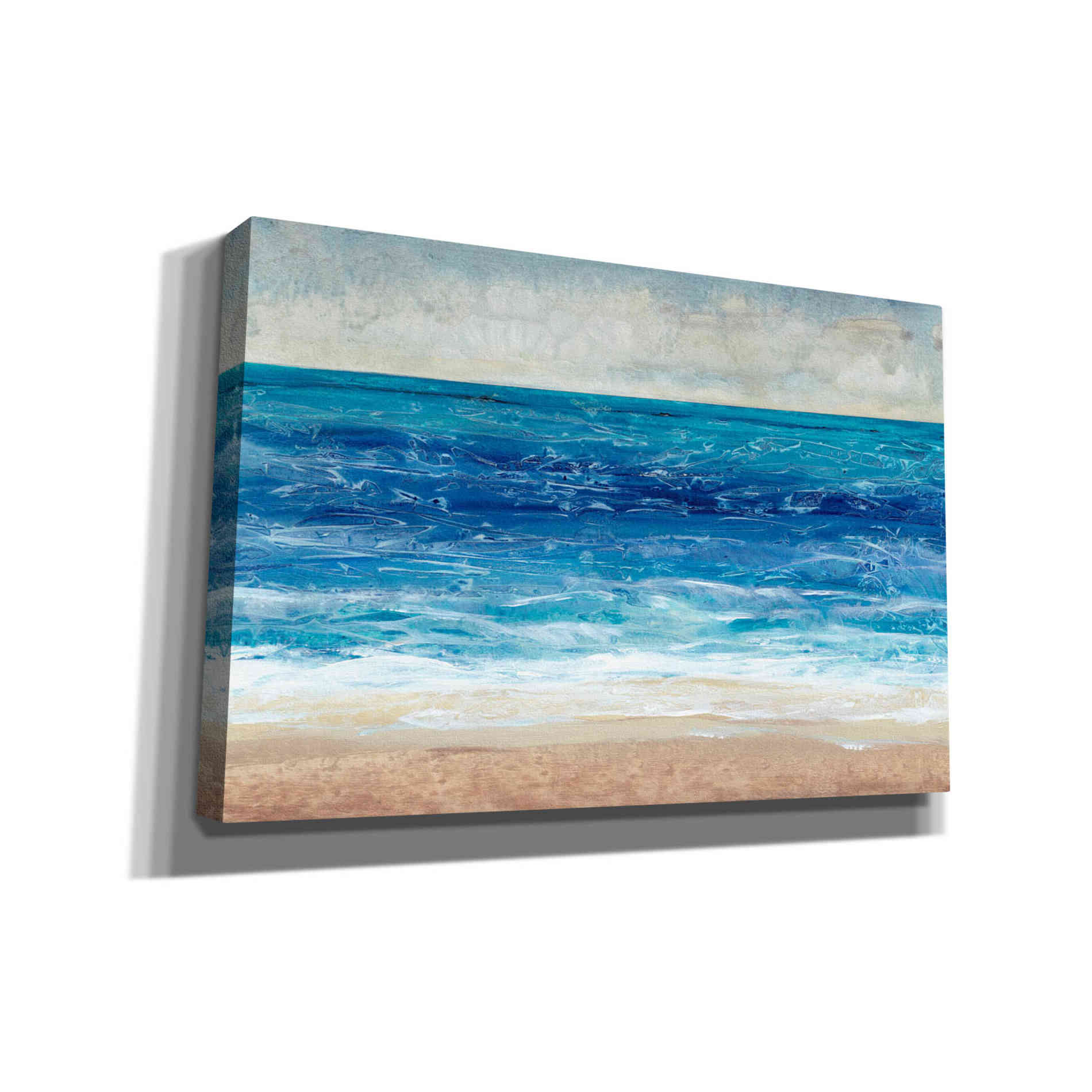 'Crashing Blue II' by Tim O'Toole, Canvas Wall Art