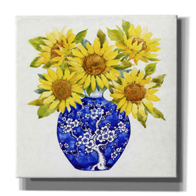 'Sun Flower Still Life I' by Tim O'Toole, Canvas Wall Art