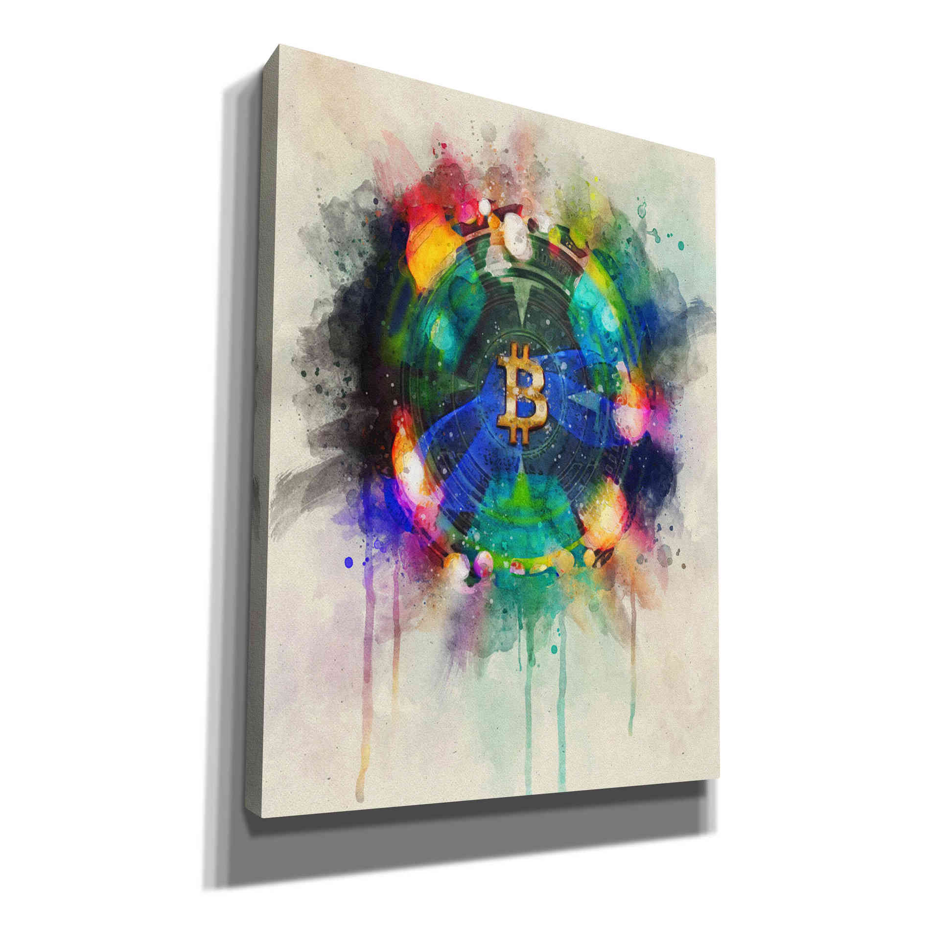 'Bitcoin Era 3' by Surma and Guillen, Canvas Wall Art