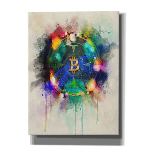 Image of 'Bitcoin Era 3' by Surma and Guillen, Canvas Wall Art