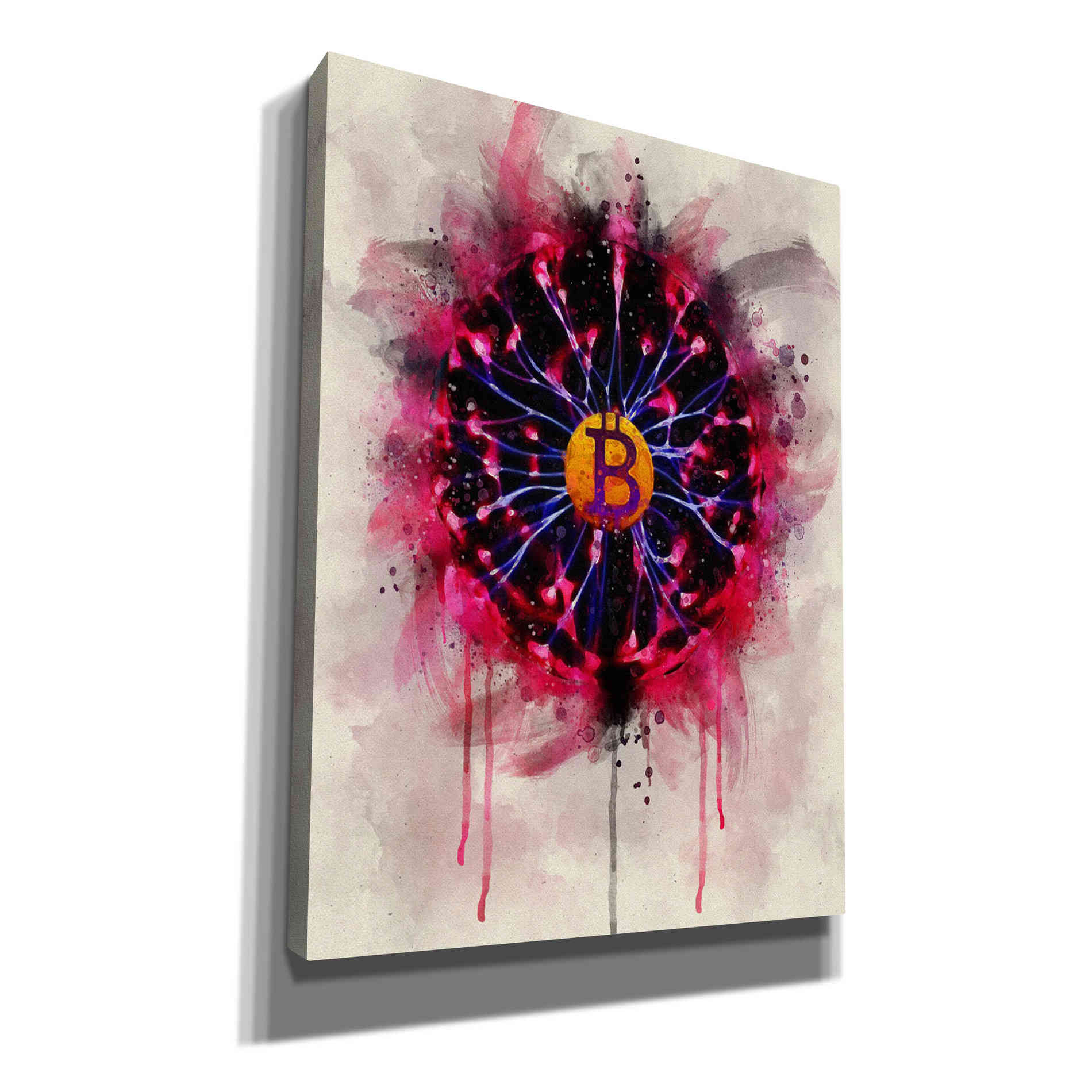 'Bitcoin Future' by Surma and Guillen, Canvas Wall Art