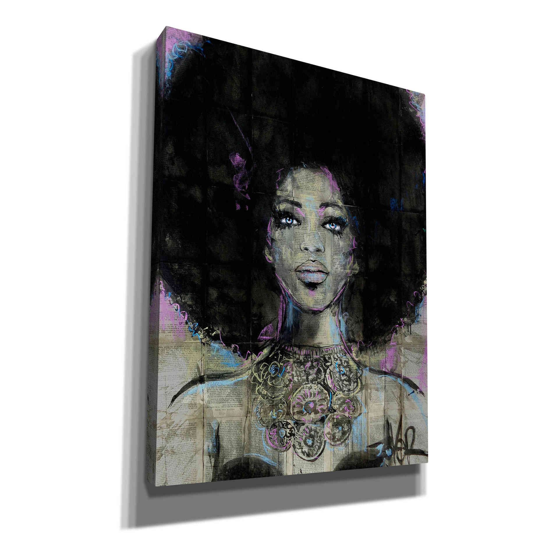 'Soul' by Loui Jover, Canvas Wall Art