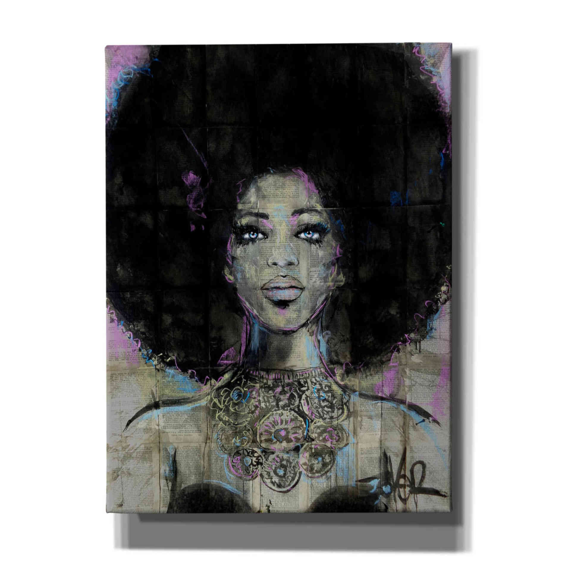 'Soul' by Loui Jover, Canvas Wall Art