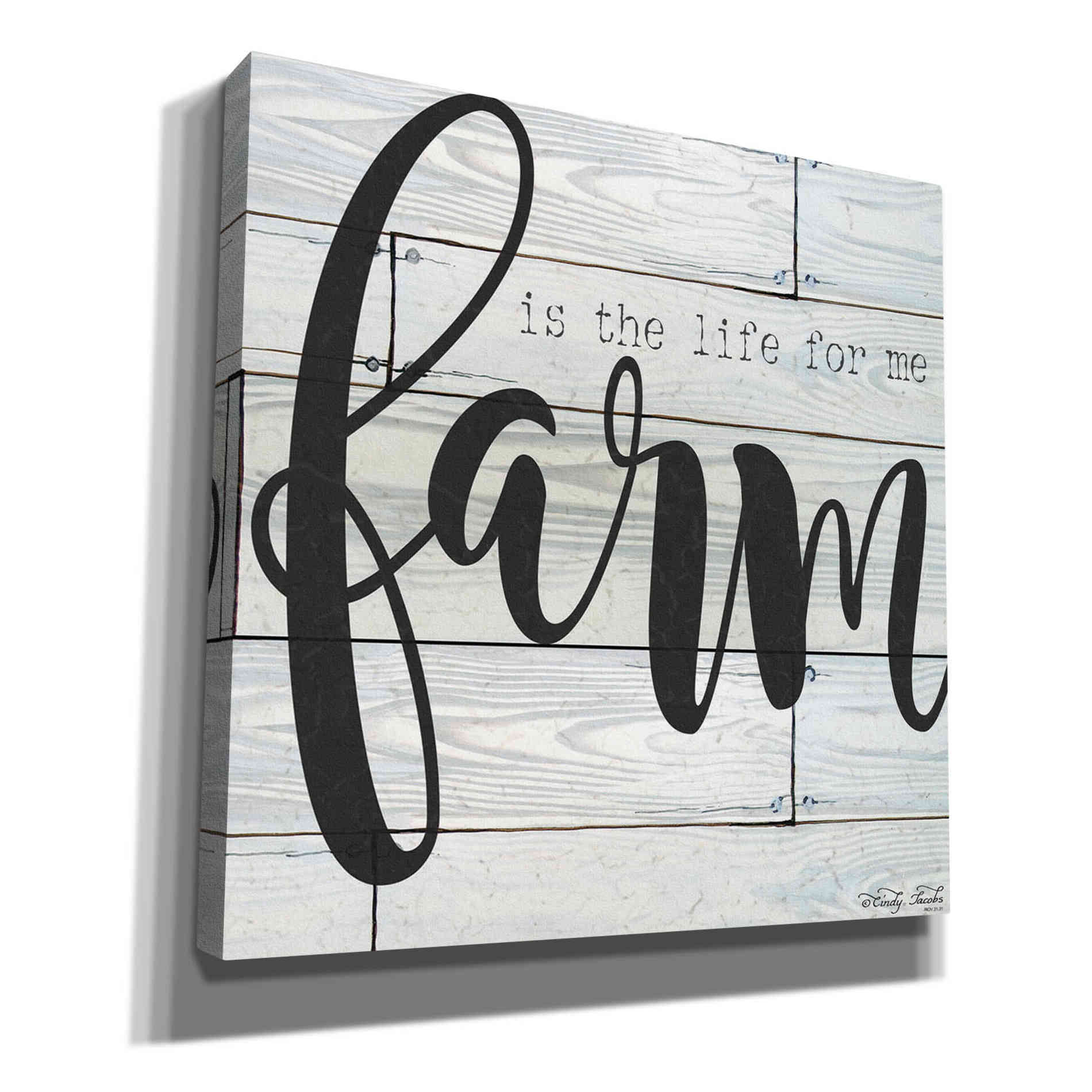 'Farm is the Life for Me' by Cindy Jacobs, Canvas Wall Art