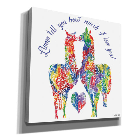 Image of 'Llama Tell Youâ€¦' by Cindy Jacobs, Canvas Wall Art