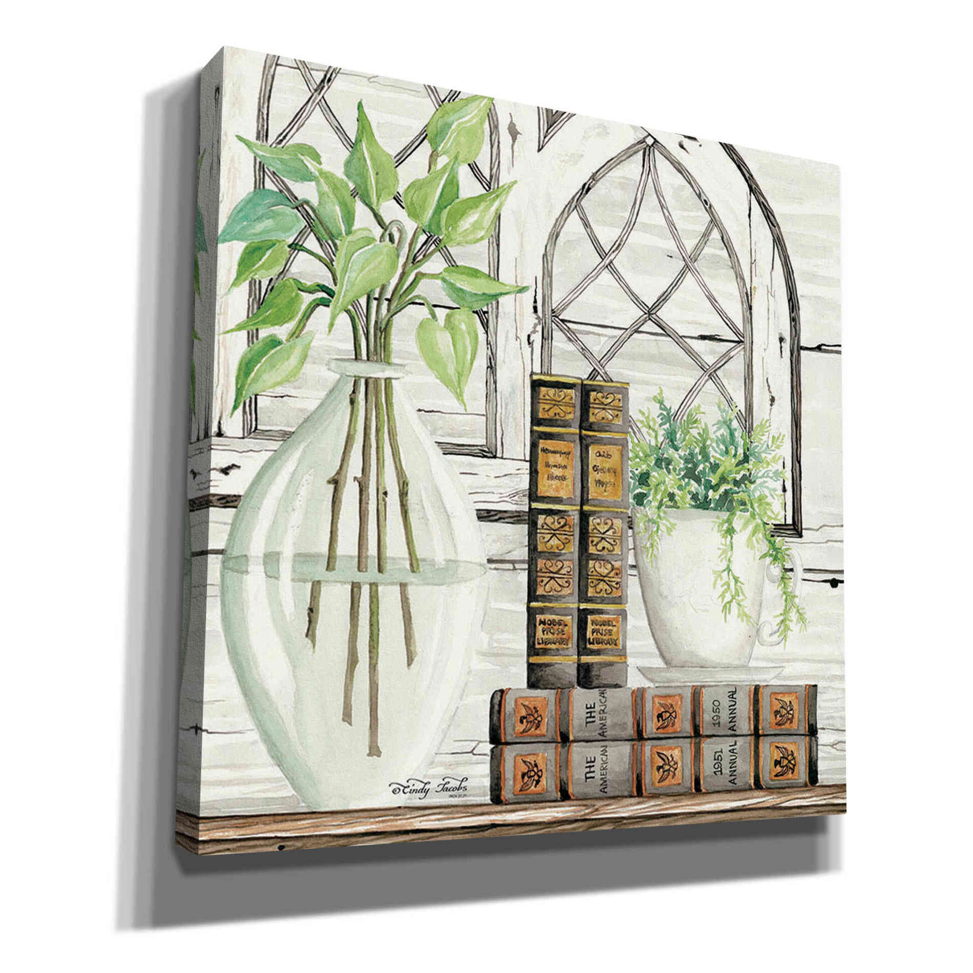 'Treasured Things' by Cindy Jacobs, Canvas Wall Art