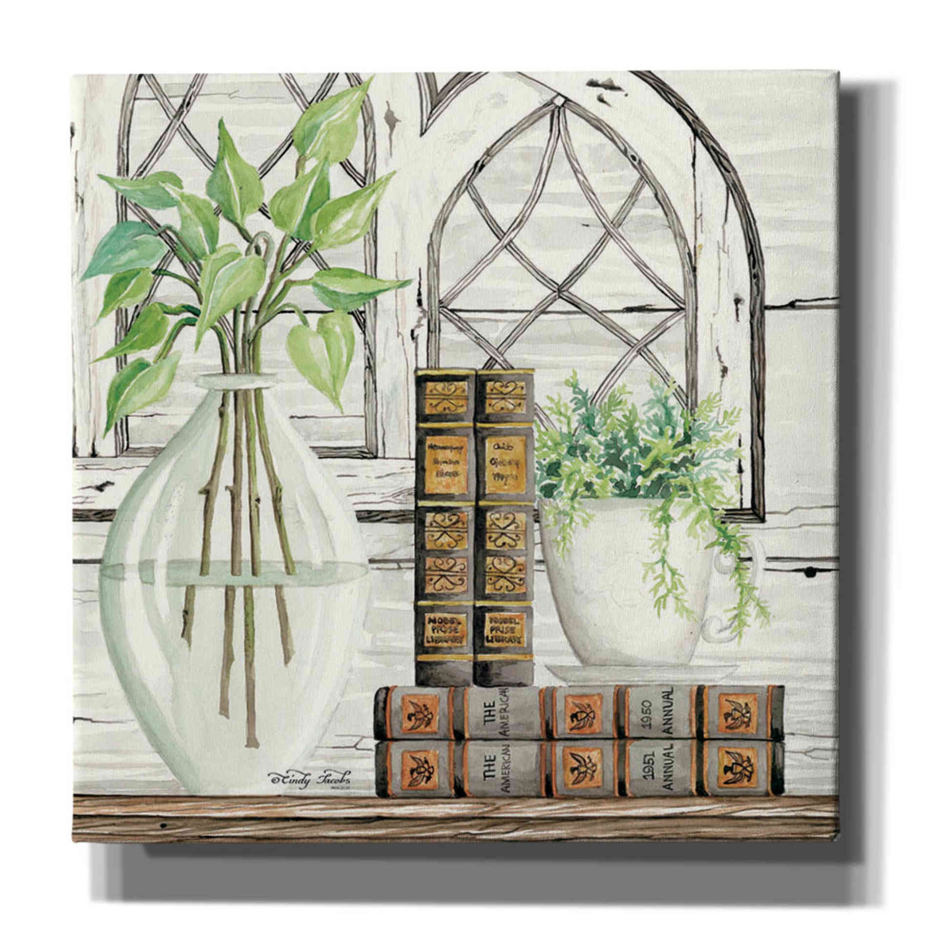 'Treasured Things' by Cindy Jacobs, Canvas Wall Art