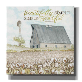 'Beautifully Simple' by Cindy Jacobs, Canvas Wall Art