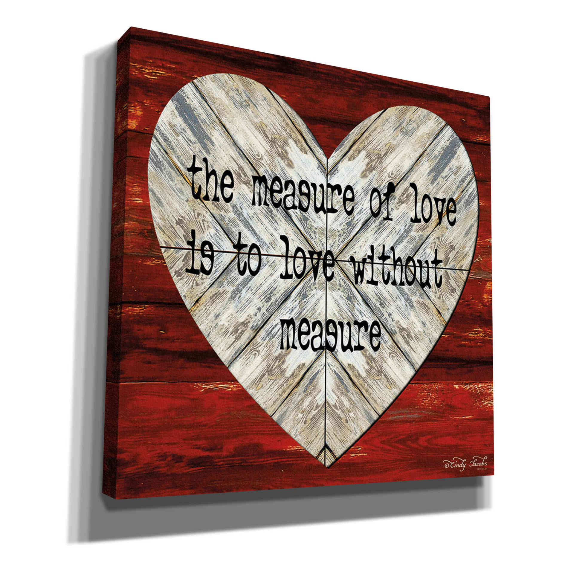 'The Measure of Love' by Cindy Jacobs, Canvas Wall Art