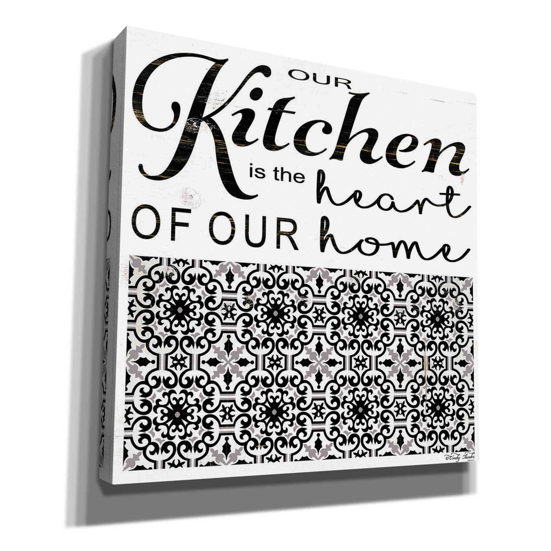 'Our Kitchen' by Cindy Jacobs, Canvas Wall Art
