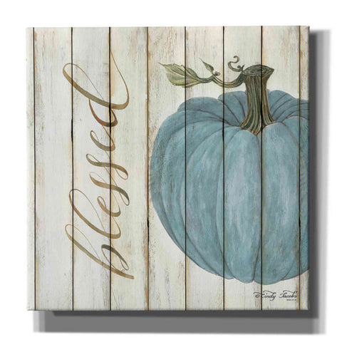 Image of 'Blessed Blue Pumpkin' by Cindy Jacobs, Canvas Wall Art