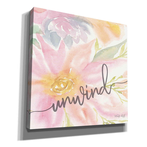 Image of 'Floral Unwind' by Cindy Jacobs, Canvas Wall Art