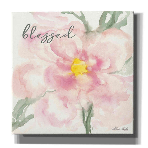 Image of 'Floral Blessed' by Cindy Jacobs, Canvas Wall Art