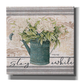 'Stay Awhile' by Cindy Jacobs, Canvas Wall Art