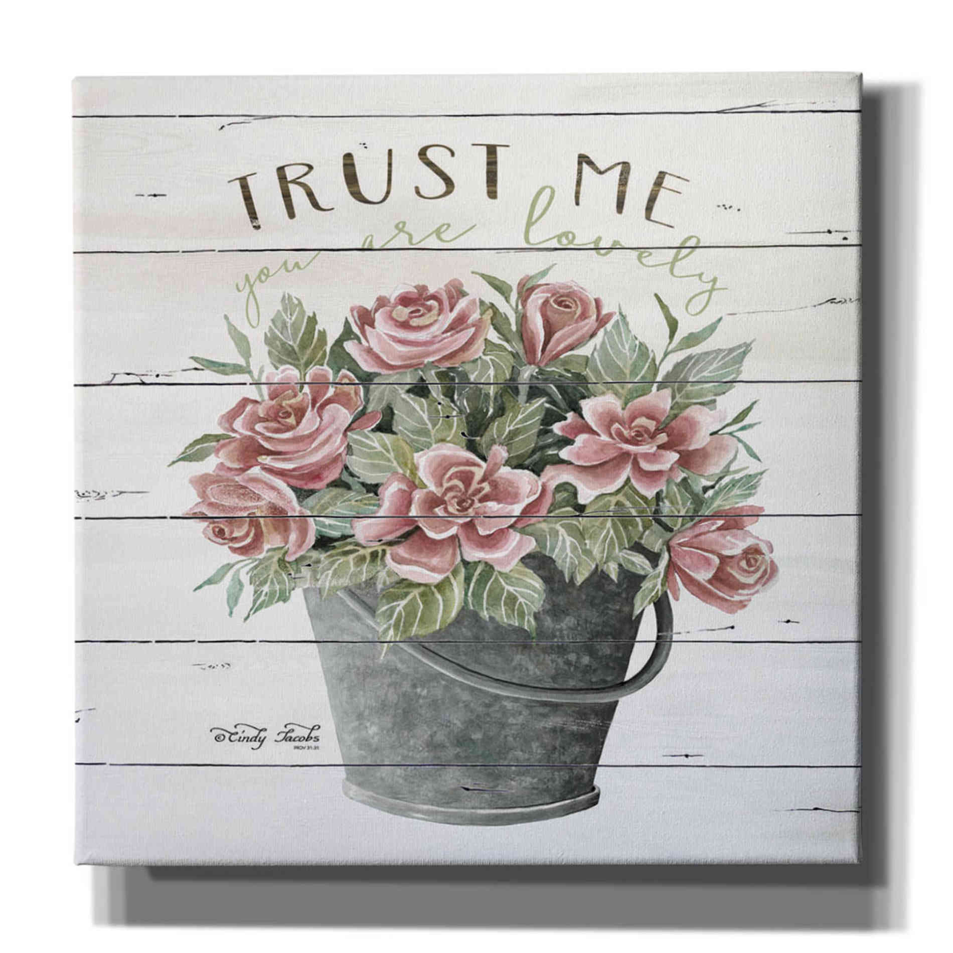 'Trust Me' by Cindy Jacobs, Canvas Wall Art