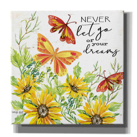 'Never Let Go of your Dreams' by Cindy Jacobs, Canvas Wall Art