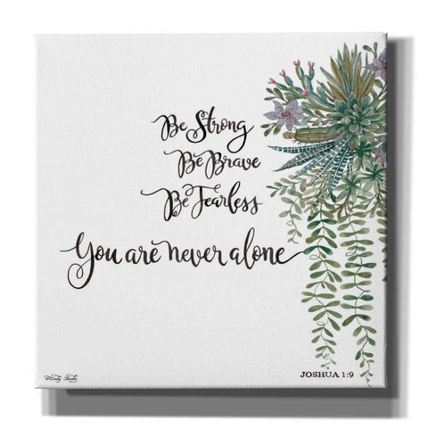 Image of 'Be Strong' by Cindy Jacobs, Canvas Wall Art