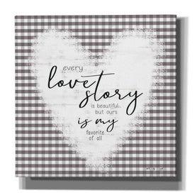 'Love Story' by Cindy Jacobs, Canvas Wall Art