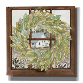 'Country Windowpane' by Cindy Jacobs, Canvas Wall Art