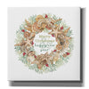 'Coastal Wreath Merry Christmas' by Cindy Jacobs, Canvas Wall Art