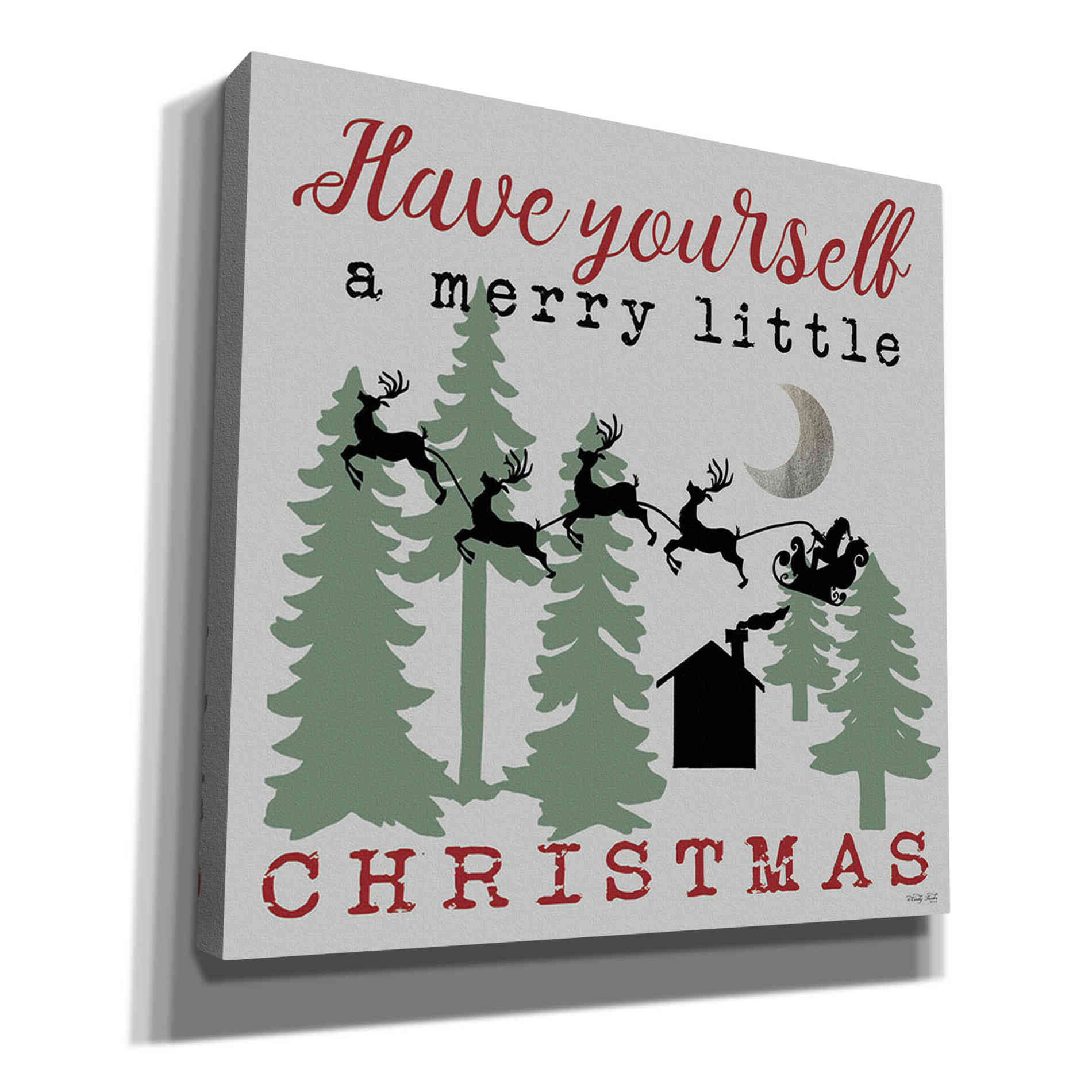'Have Yourself a Merry Little Christmas' by Cindy Jacobs, Canvas Wall Art