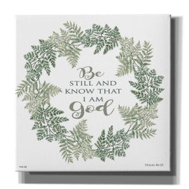 'Be Still Wreath' by Cindy Jacobs, Canvas Wall Art