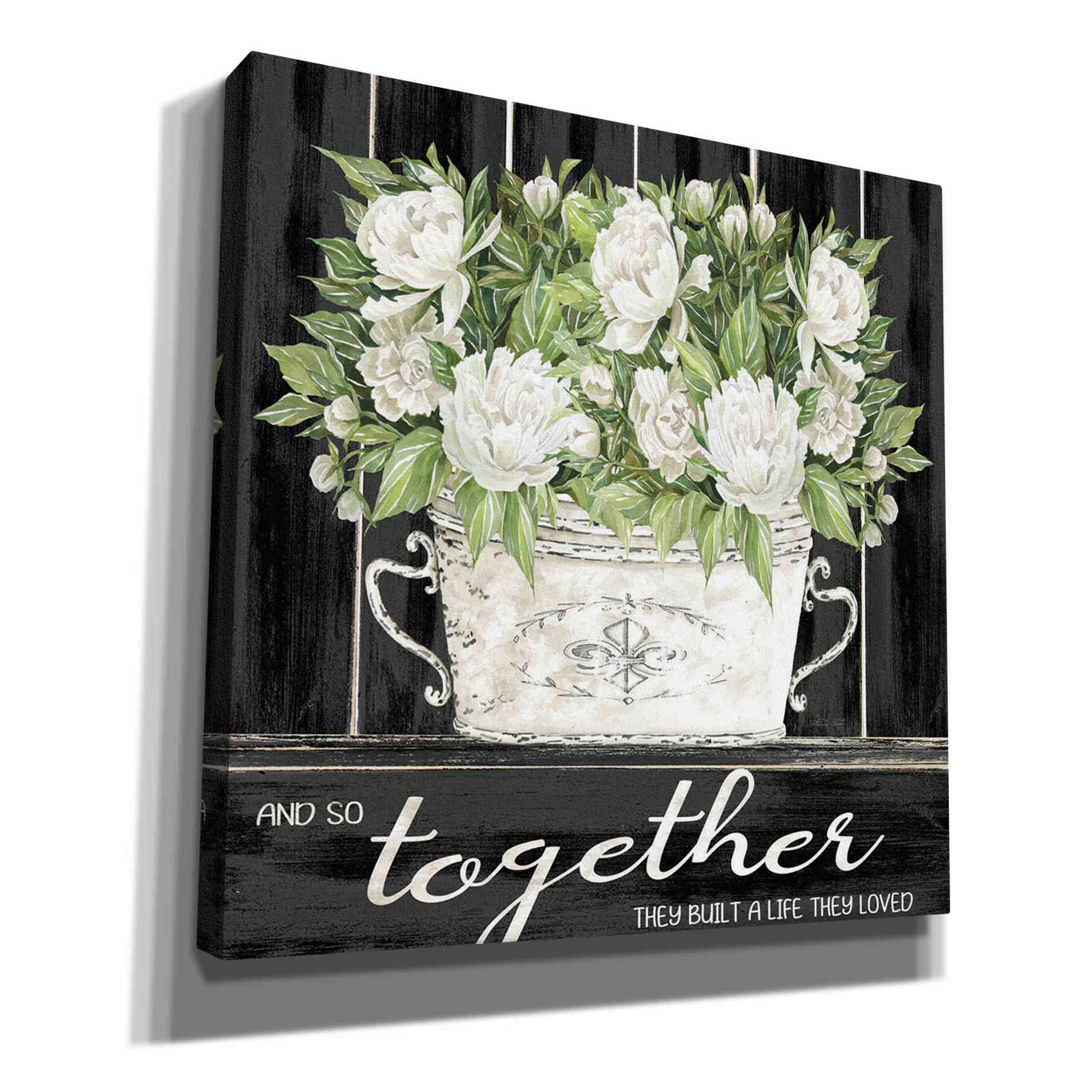 'And So Together' by Cindy Jacobs, Canvas Wall Art