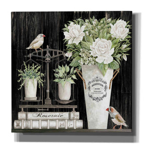 'Roses and Scales' by Cindy Jacobs, Canvas Wall Art