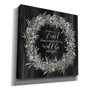 'Trust Wreath' by Cindy Jacobs, Canvas Wall Art