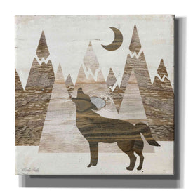 'Howl at the Moon II' by Cindy Jacobs, Canvas Wall Art