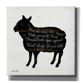 'Sheep - Make Yourself Herd' by Cindy Jacobs, Canvas Wall Art