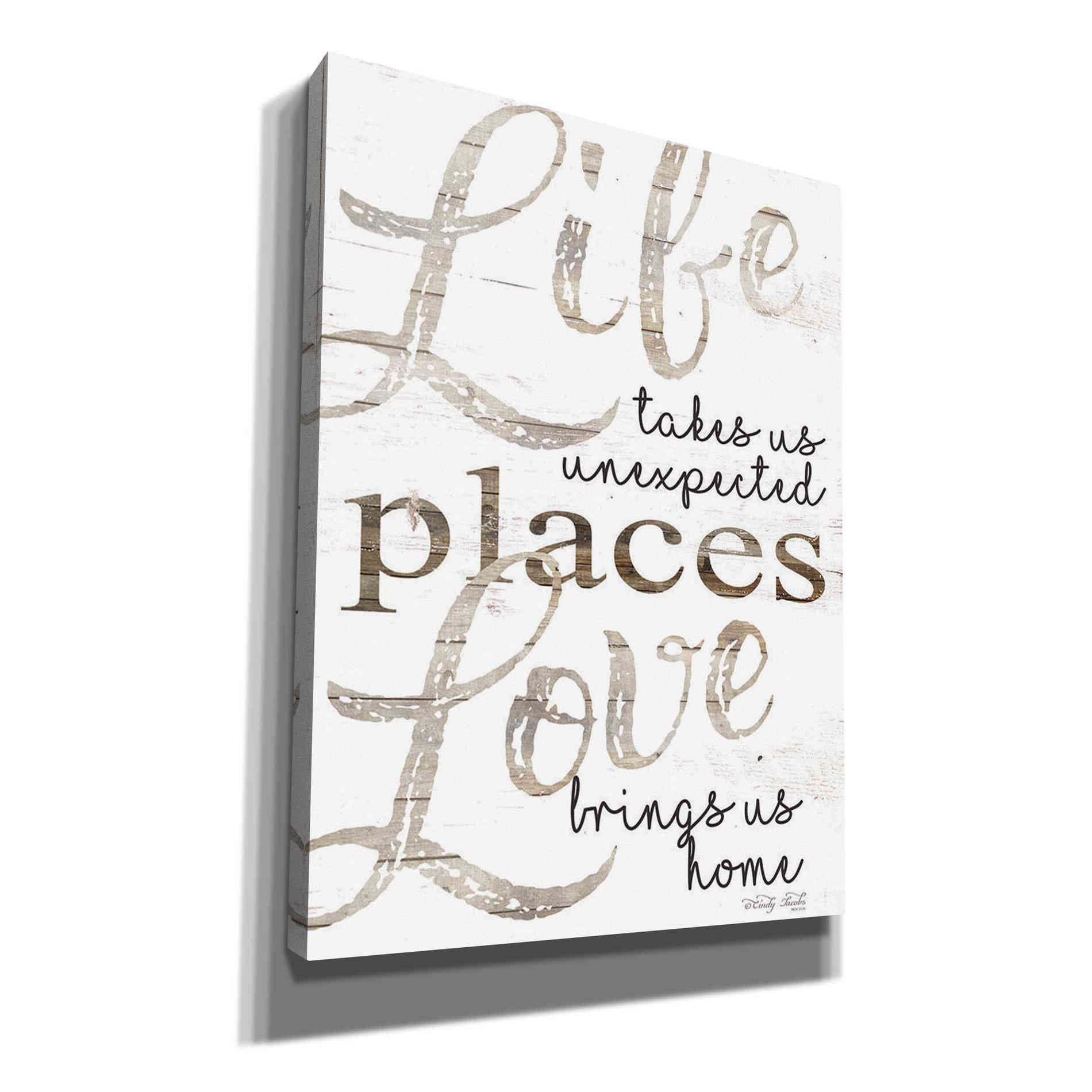 'Life and Love' by Cindy Jacobs, Canvas Wall Art