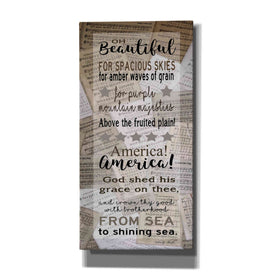 'Oh Beautiful' by Cindy Jacobs, Canvas Wall Art