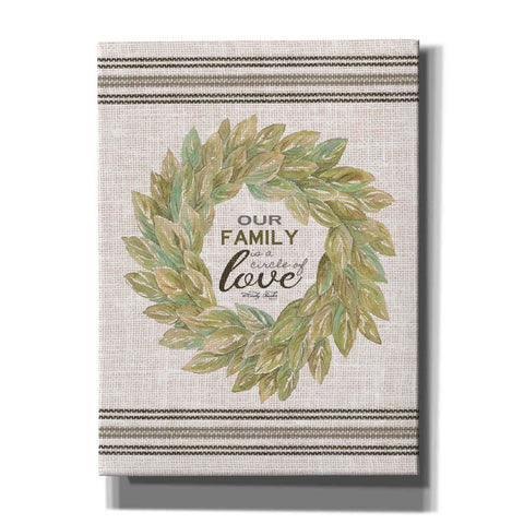 Image of 'Our Family Wreath' by Cindy Jacobs, Canvas Wall Art