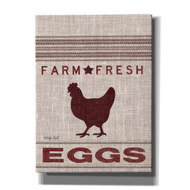 'Grain Sack Eggs' by Cindy Jacobs, Canvas Wall Art